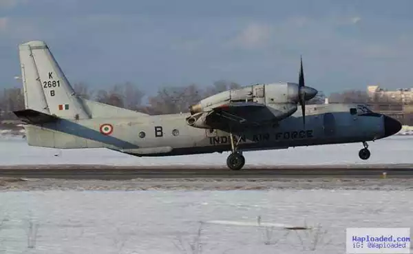 Air force plane goes missing with 29 on board